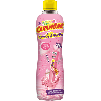 Image de Sirop barbe à papa Carambar