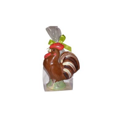 Le coq top à la chocolaterie