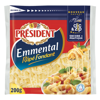 Image de Emmental râpé fondant PRESIDENT
