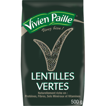 Image de Lentilles vertes VIVIEN PAILLE, paquet