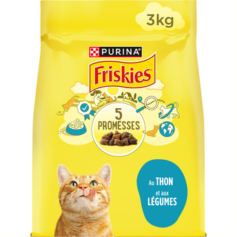 Image de Croquettes pour chat adulte Thon FRISKIES
