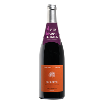 Image de Vin Rouge Bourgueil AOP rouge Famille Gambier