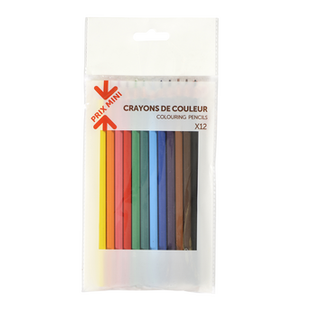 Image de Crayons de couleur x12 - PRIX