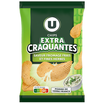 Image de U
Chips saveur fromage frais