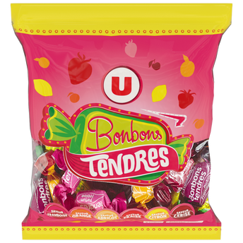 Image de U
Bonbons tendres fruits