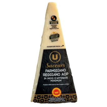 Image de U SAVEURS
Parmigiano Reggiano AOP "Prodotto di Montagna" affiné 24 mois min