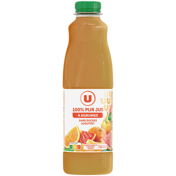 Image de U
Pur jus 4 agrumes bouteille de
