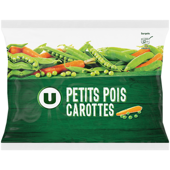 Image de U
Petits pois très fin et carottes