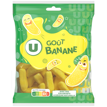 Image de U
Bonbons banane sachet de