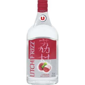 Image de U
Liqueur Frizz saveur litchi, 15°, bouteille de