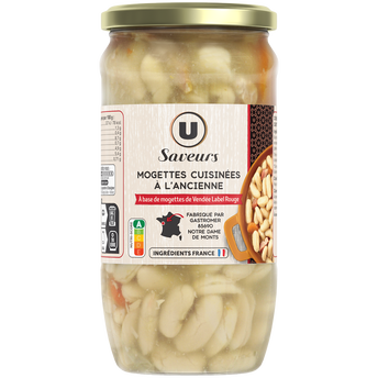 Image de U SAVEURS
Mogettes cuisinés à l'ancienne - Bocal