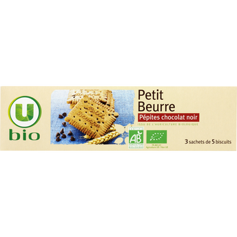 Image de U BIO
Petit beurre pépites de chocolat bio paquet de