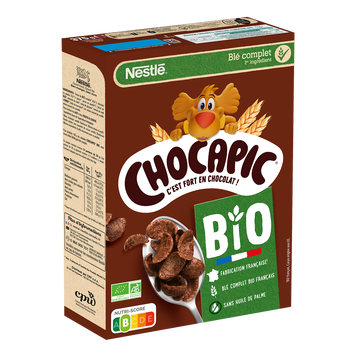 Nestlé Céréales Bio Chocapic Nestle, Paquet De 375g