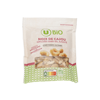 Image de U BIO
Noix de cajou - Sachet