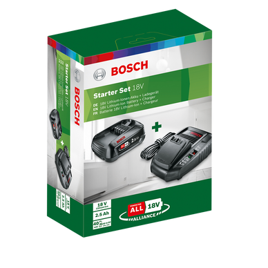 Pack batterie BOSCH 18v 2,5Ah+chargeur AL 1830CV - Super U, Hyper U, U  Express 