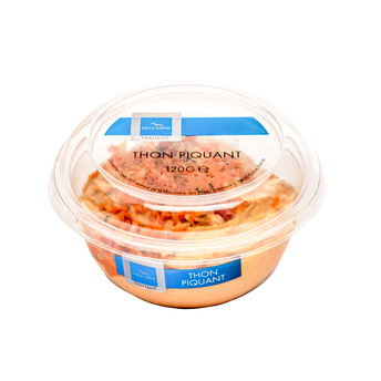 Image de Tartinable de thon piquant DELICEMER, boite de