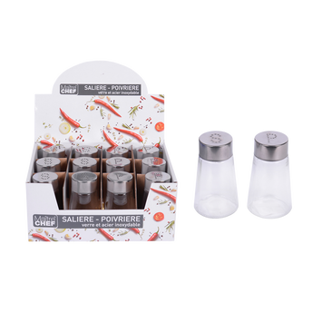 Image de Salière/poivrière MAITRE CHEF en