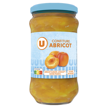 Image de U
Confiture d'abricot allégée  pot de