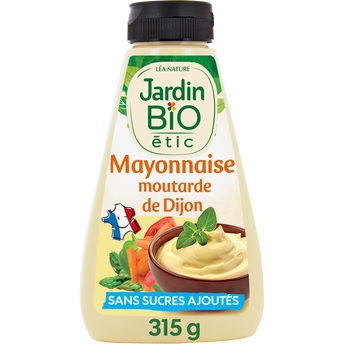 Image de Mayonnaise à la moutarde bio JARDIN BIO squeeze