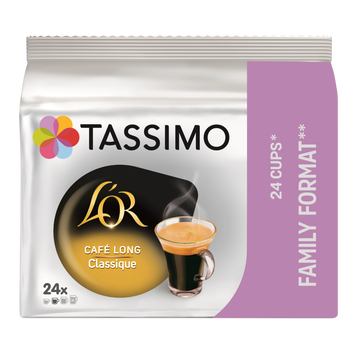 Image de Café dosettes TASSIMO L'OR Café Long Classique - Compatible TASSIMO