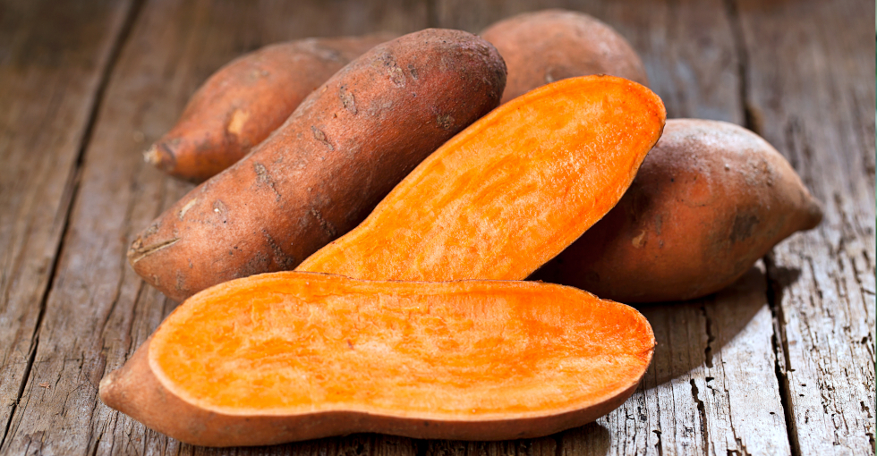 J'achète des patates douces