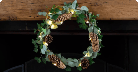 DIY couronne noel