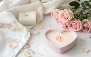 Bougies Saint Valentin