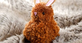 Fabriquez un lapin en pompons