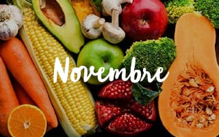 fruits et légumes novembre