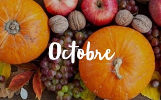 fruits et légumes octobre
