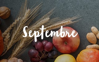 fruits et légumes septembre