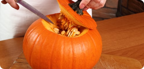 citrouille etape 1