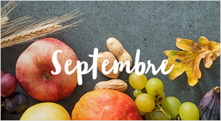 Les fruits et légumes de septembre