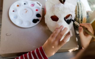 Masque de panda
