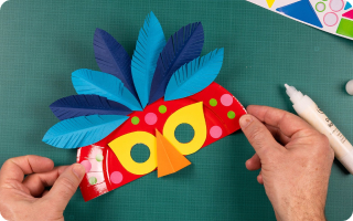 TUTO MASQUE MARDI GRAS