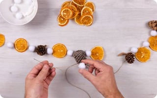 DIY GUIRLANDE NATURELLE