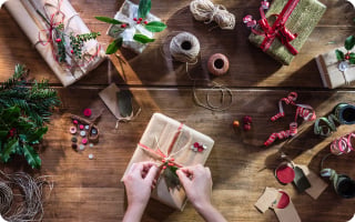 DIY DES PAQUETS CADEAUX ORIGINAUX