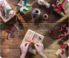 DIY Paquets Cadeaux Originaux