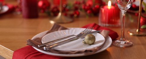 Dressez votre table de fêtes à l’avance
