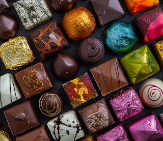 chocolats festifs