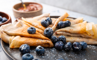 Crêpes aux fruits