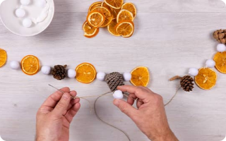 DIY Guirlande Naturelle