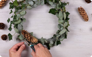 Tuto Couronne Festive