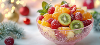 recette salade fruits noel