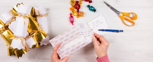 étape 2 préparer les cadeauxr