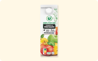JUS DE POMME EN BRIQUE