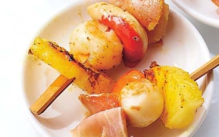 recette brochette St Jacques