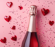 belle bouteille de vin