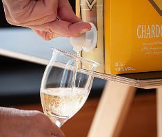 Fontaines à vins blancs & cubis