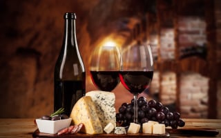 vin rouge tannique